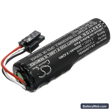 Logitech 984-001405 Replacement Battery, 3.7V, 2600mAh, Li-ion 2