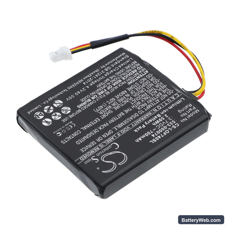 Logitech G930 Replacement Battery, 3.7V, 700mAh, Li-ion 2
