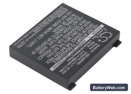Logitech G7 Laser Cordless Mouse Replacement Battery, 3.7V, 600mAh, Li-ion 2