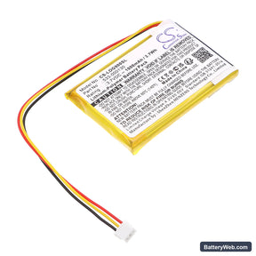 Logitech G900 Replacement Battery, 3.7V, 1000mAh, Li-Polymer 1