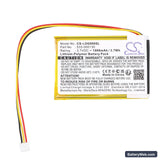 Logitech G900 Replacement Battery, 3.7V, 1000mAh, Li-Polymer 3