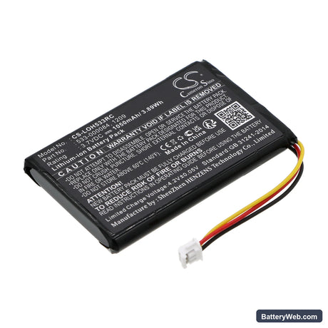 Logitech Harmony Touch Replacement Battery, 3.7V, 1050mAh, Li-ion 1
