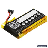 Logitech H600 981-000341 Replacement Battery, 3.7V, 180mAh, Li-Polymer 3