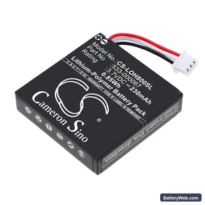 Synergy Replacement Battery, 3.7V, 230mAh, Li-Polymer 1