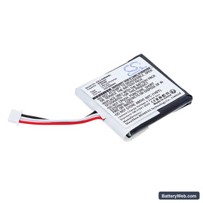 Logitech H820e Replacement Battery, 3.7V, 450mAh, Li-Polymer 1