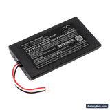 Logitech Harmony 950 Replacement Battery, 3.7V, 1300mAh, Li-Polymer 1