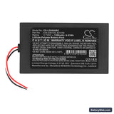Logitech Harmony 950 Replacement Battery, 3.7V, 1300mAh, Li-Polymer 3