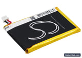 Logitech Ultratin Keyboard Cover Replacement Battery, 3.7V, 500mAh, Li-Polymer 4