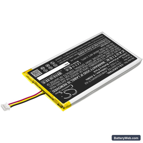 Logitech G913 Replacement Battery, 3.7V, 1500mAh, Li-Polymer 2