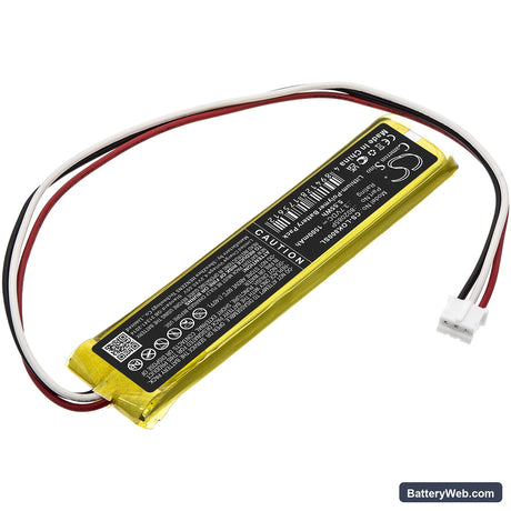 Logitech K800 Replacement Battery, 3.7V, 1500mAh, Li-Polymer 2