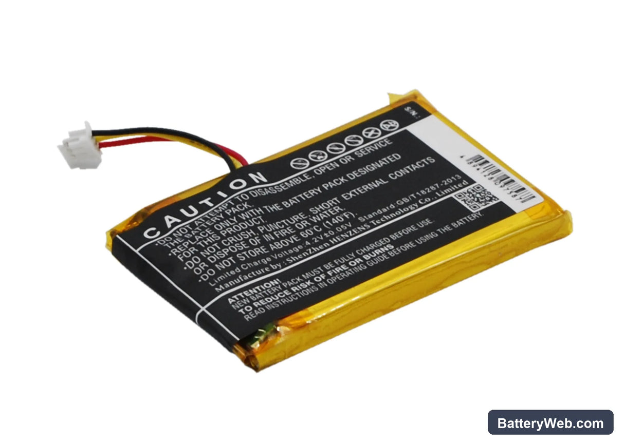 Logitech IIIuminated Living-Room Keyboard K830 Replacement Battery, 3.7V, 1100mAh, Li-Polymer 4
