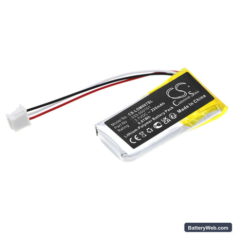Logitech G Pro Replacement Battery, 3.7V, 220mAh, Li-Polymer 1