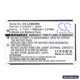 Logitech diNovo Edge Replacement Battery, 3.7V, 950mAh, Li-ion 3