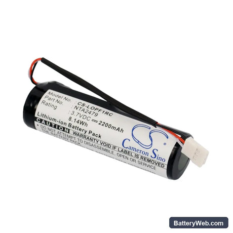 Logitech Pure-Fi Anywhere Speaker 1st Replacement Battery, 3.7V, 2200mAh, Li-ion 3