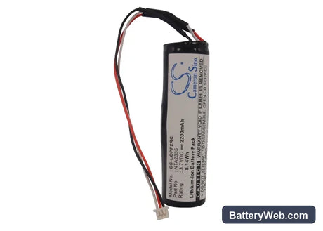 Logitech Pure-Fi Anywhere Speaker 2nd MM50 Replacement Battery, 3.7V, 2200mAh, Li-ion 3