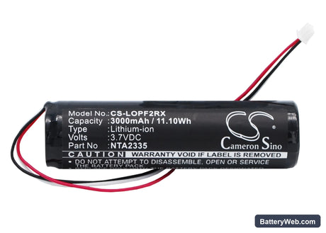 Logitech Pure-Fi Anywhere Speaker 2nd MM50 Replacement Battery, 3.7V, 3000mAh, Li-ion 1