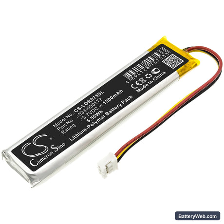 Logitech MX KEYS Replacement Battery, 3.7V, 1500mAh, Li-Polymer 1