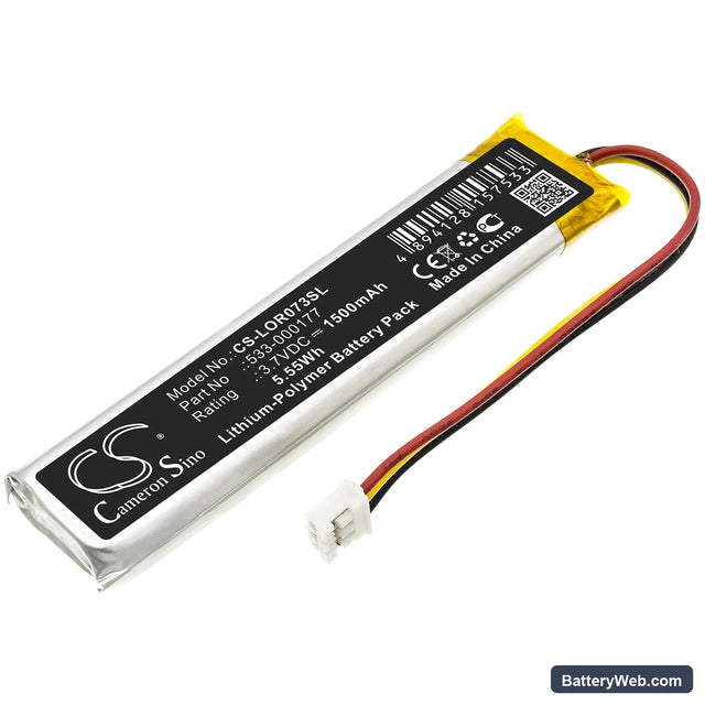 Logitech MX KEYS Replacement Battery, 3.7V, 1500mAh, Li-Polymer 1