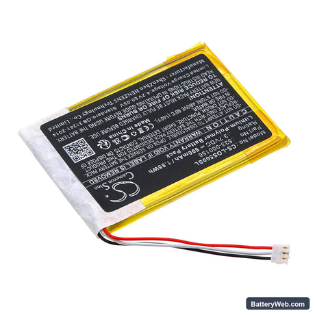 Logitech Slim Combo Replacement Battery, 3.7V, 500mAh, Li-Polymer 2