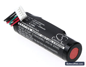Logitech UE ROLL Replacement Battery, 3.7V, 2200mAh, Li-ion 1