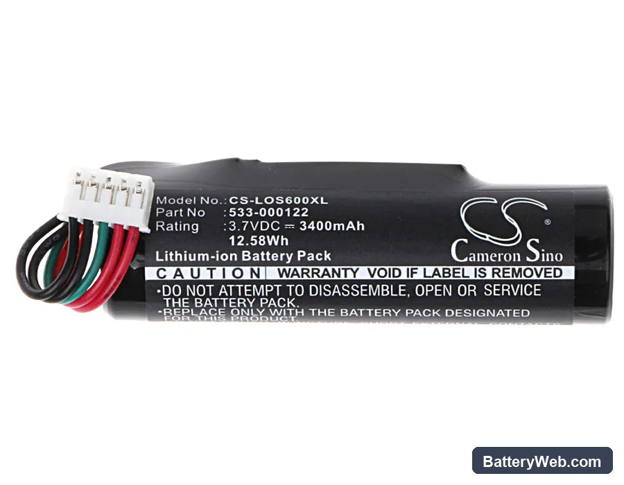 Logitech UE ROLL Replacement Battery, 3.7V, 3400mAh, Li-ion 5