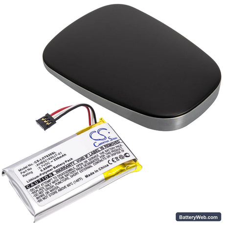 Logitech N-R0044 Replacement Battery, 3.7V, 230mAh, Li-Polymer 6