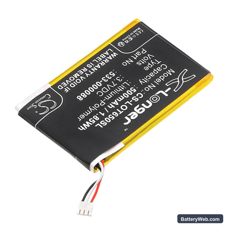 Teufel Real Blue NC Replacement Battery, 3.7V, 500mAh, Li-Polymer 2