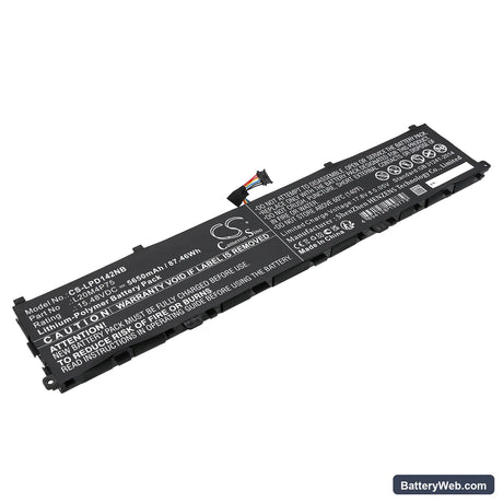 Lenovo ThinkPad P1 Gen 4 20Y3000KMS Replacement Battery, 15.48V, 5650mAh, Li-Polymer 1