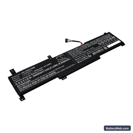 Lenovo IdeaPad 3 15ITL6 82H80041VN Replacement Battery, 11.4V, 3950mAh, Li-Polymer 1