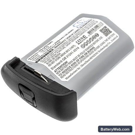 Canon EOS-1D Replacement Battery, 10.8V, 2600mAh, Li-ion 1