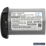 Canon EOS-1D Replacement Battery, 10.8V, 3350mAh, Li-ion 5