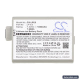 Canon EOS 450D Replacement Battery, 7.4V, 1080mAh, Li-ion 5