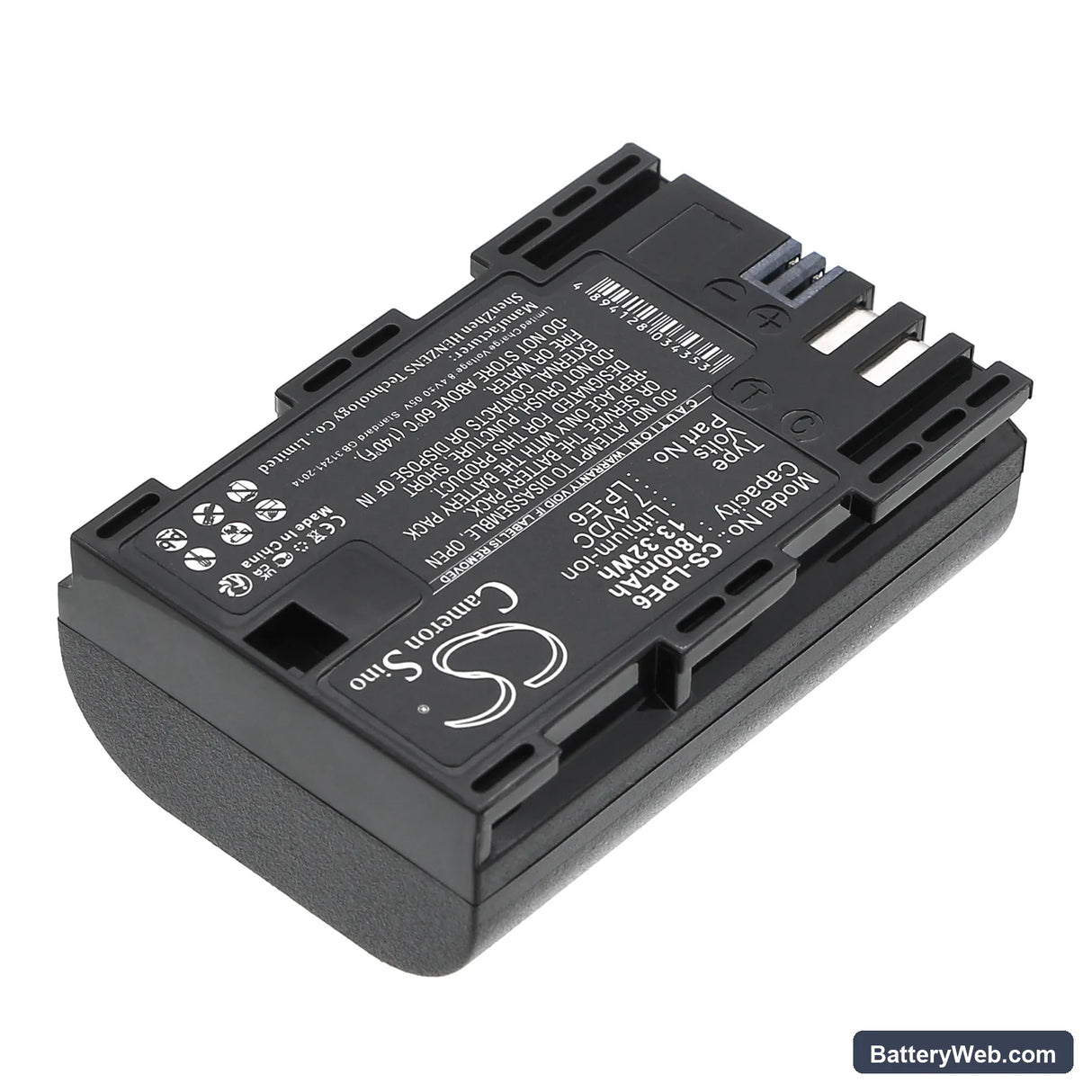 Tether Tools Air Direct Replacement Battery, 7.4V, 1800mAh, Li-ion 2