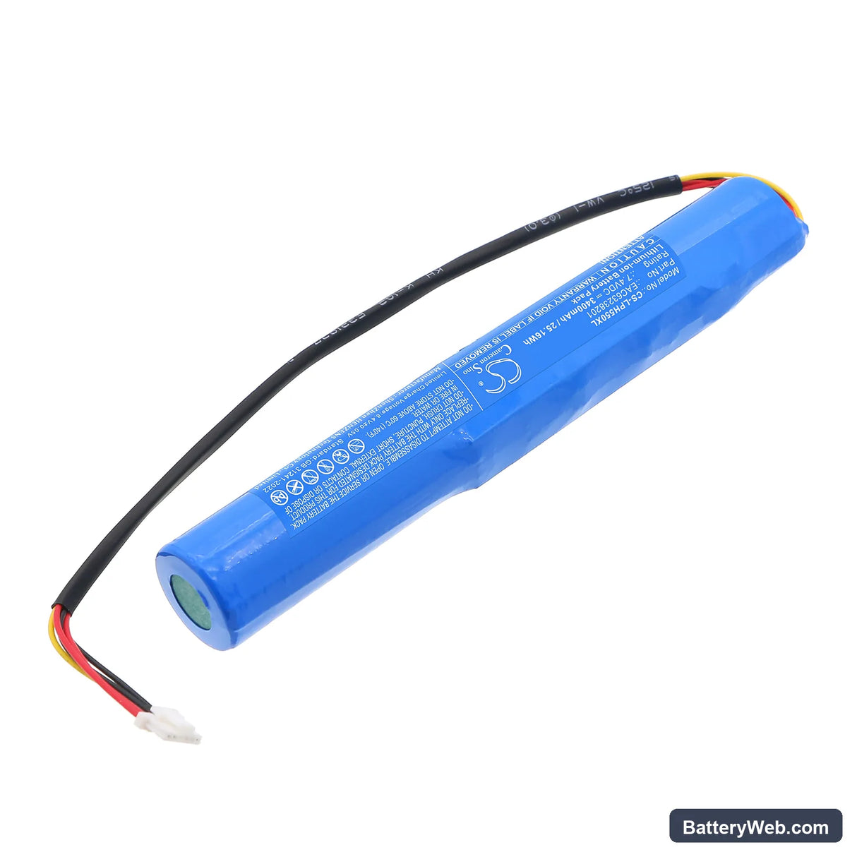 LG PH550 Replacement Battery, 7.4V, 3400mAh, Li-ion 2