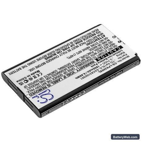 LG Music Flow P5 Replacement Battery, 3.7V, 1800mAh, Li-ion 2