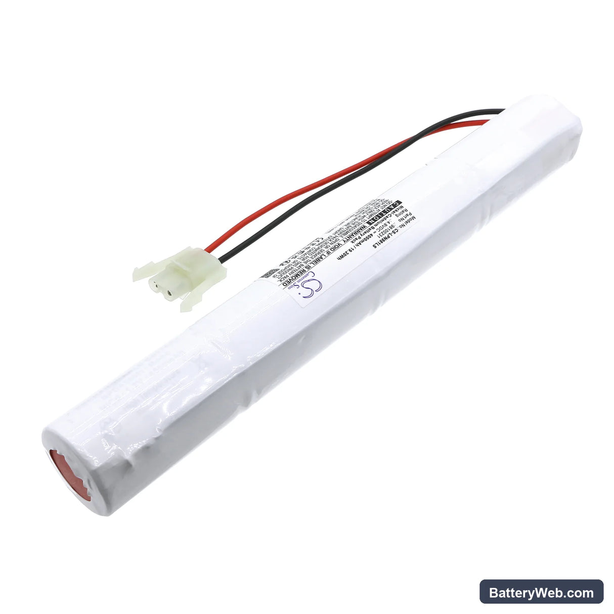 Lite-Plan 4/CD45/S/NECA Replacement Battery, 4.8V, 4000mAh, Ni-CD 2