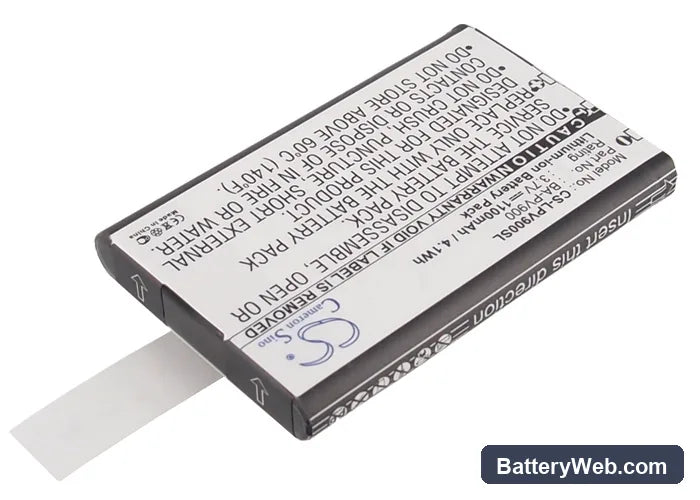 Lawmate PV-900 Replacement Battery, 3.7V, 1100mAh, Li-ion 2