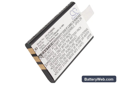 Lawmate PV-900 Replacement Battery, 3.7V, 1100mAh, Li-ion 5