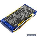 Qolsys IQ Panel Replacement Battery, 7.4V, 2600mAh, Li-Polymer 2