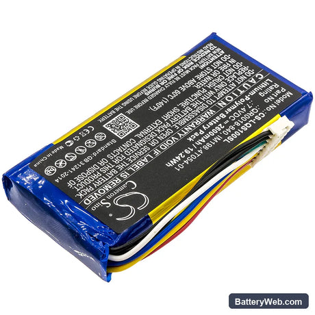 Qolsys IQ Panel Replacement Battery, 7.4V, 2600mAh, Li-Polymer 2