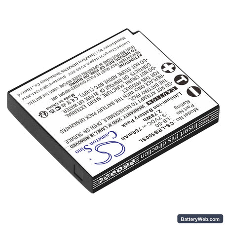 Lectrosonics SSM Transmitters Replacement Battery, 3.7V, 750mAh, Li-ion 2