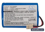 LifeShield WGC1000 Replacement Battery, 3.7V, 2800mAh, Li-ion 5