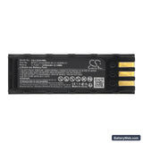 Honeywell 8800 Replacement Battery, 3.7V, 2200mAh, Li-ion 5
