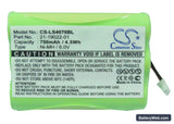 Symbol LS4070 Replacement Battery, 6V, 750mAh, Ni-MH 5