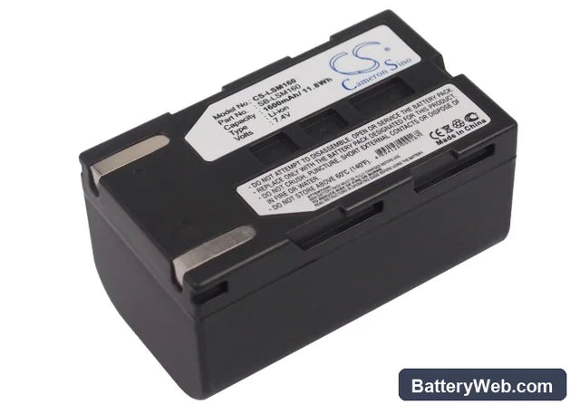 Samsung VP-D351i Replacement Battery, 7.4V, 1600mAh, Li-ion 1