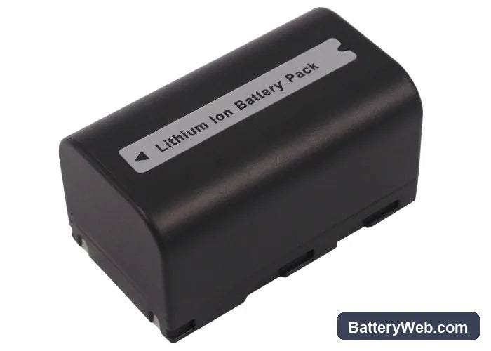 Samsung VP-D351i Replacement Battery, 7.4V, 1600mAh, Li-ion 3