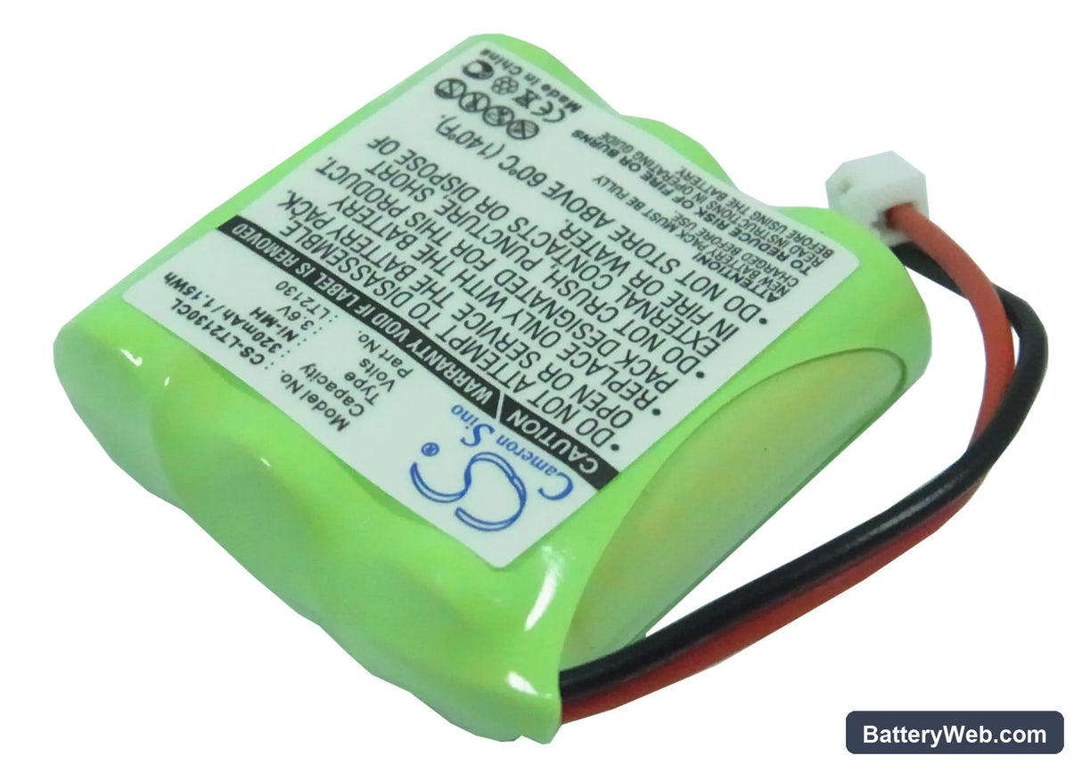Loewe Alpha TEL3100 Replacement Battery, 3.6V, 320mAh, Ni-MH 2
