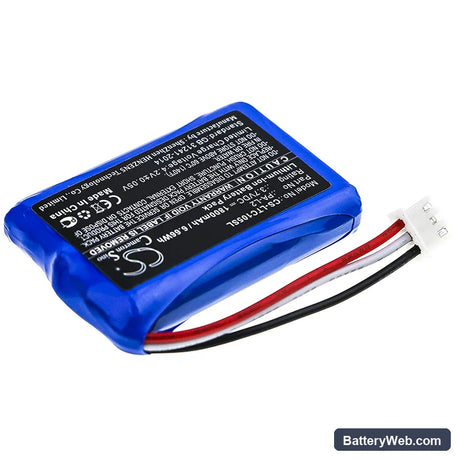 Labotect InControl 1050 Replacement Battery, 3.7V, 1800mAh, Li-ion 2
