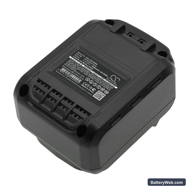 LUX-TOOLS ABS-12-Li Replacement Battery, 12V, 5000mAh, Li-ion 1