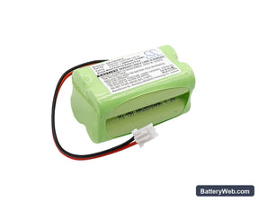 Lithonia Lithonia Daybright D-AA650BX4 Squared Shape Replacement Battery, 4.8V, 2000mAh, Ni-MH 1